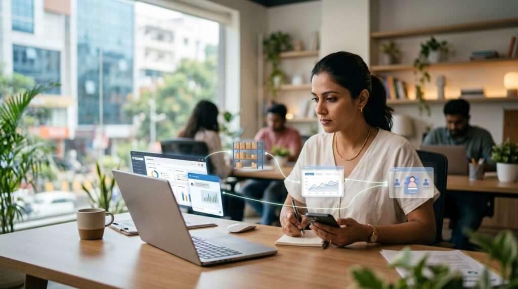 Artificial intelligence for small business solutions across customer care, inventory and sales